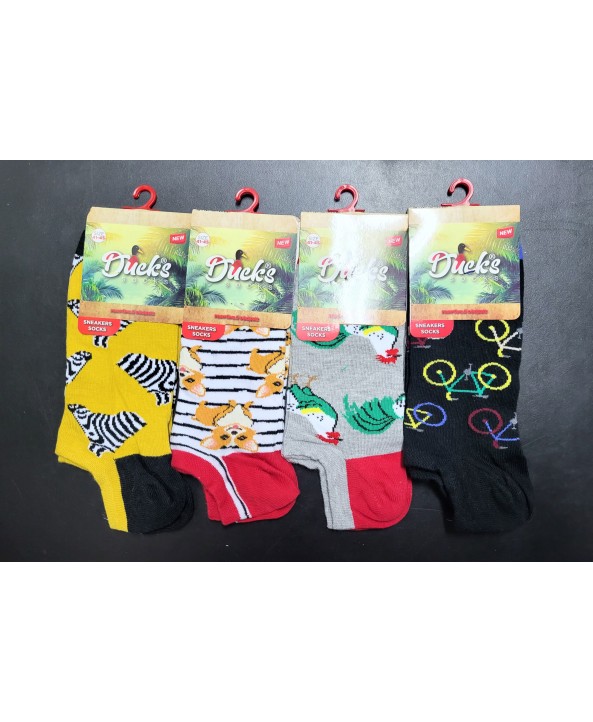 Ducks мъжки чорапи тип терлик с картинки